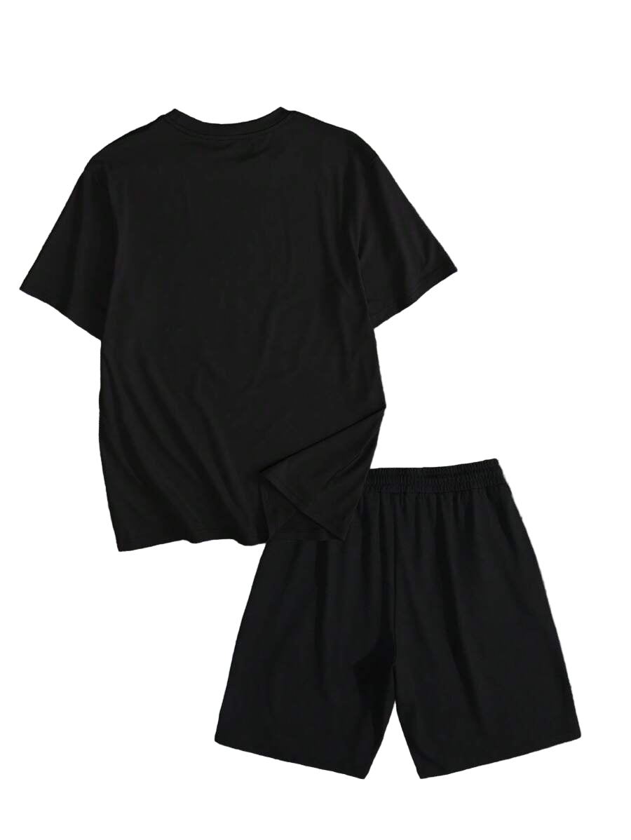 t-shirt and shorts set carp fishing